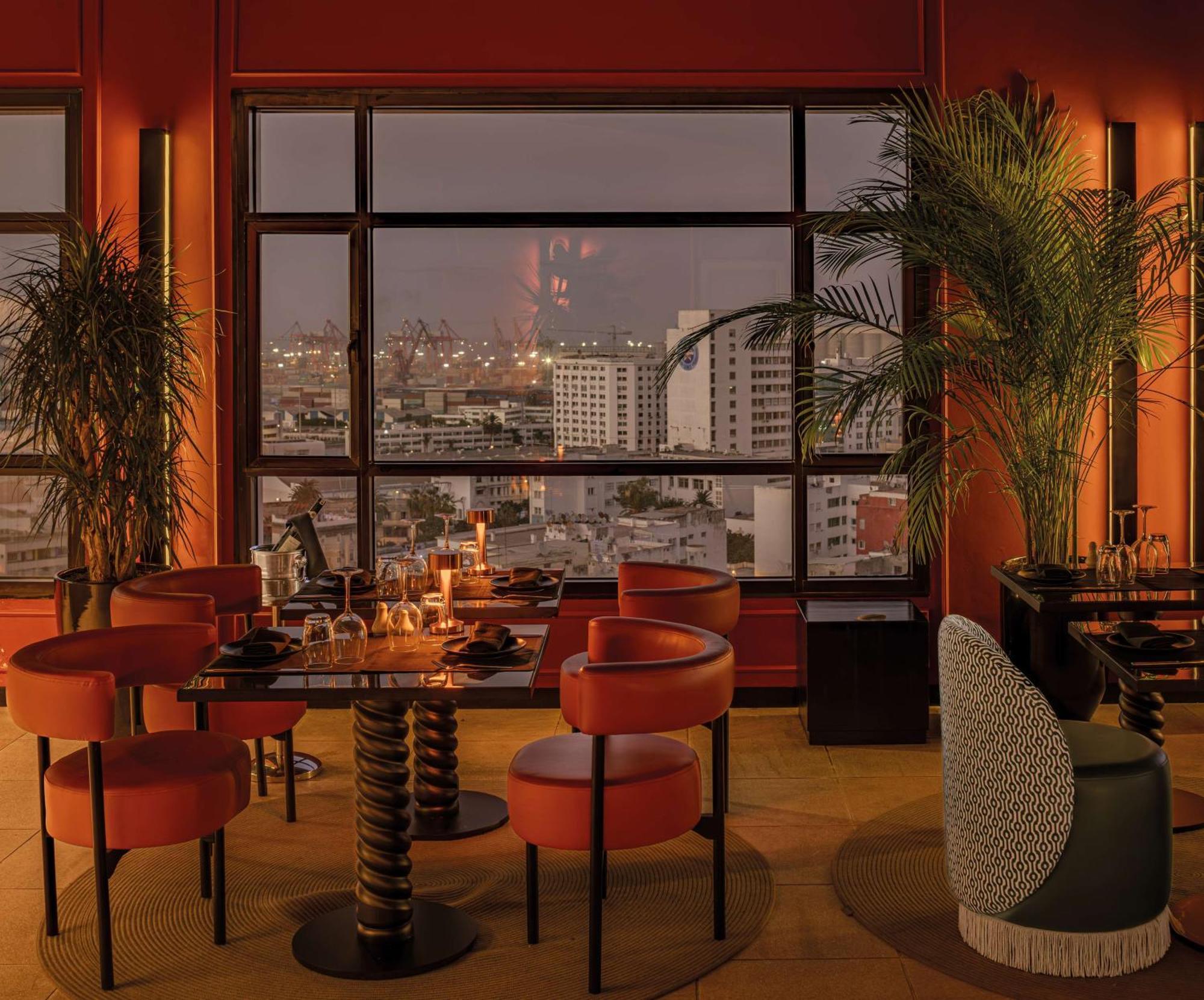 Radisson Blu Hotel Casablanca City Center Εξωτερικό φωτογραφία The 19th floor lounge