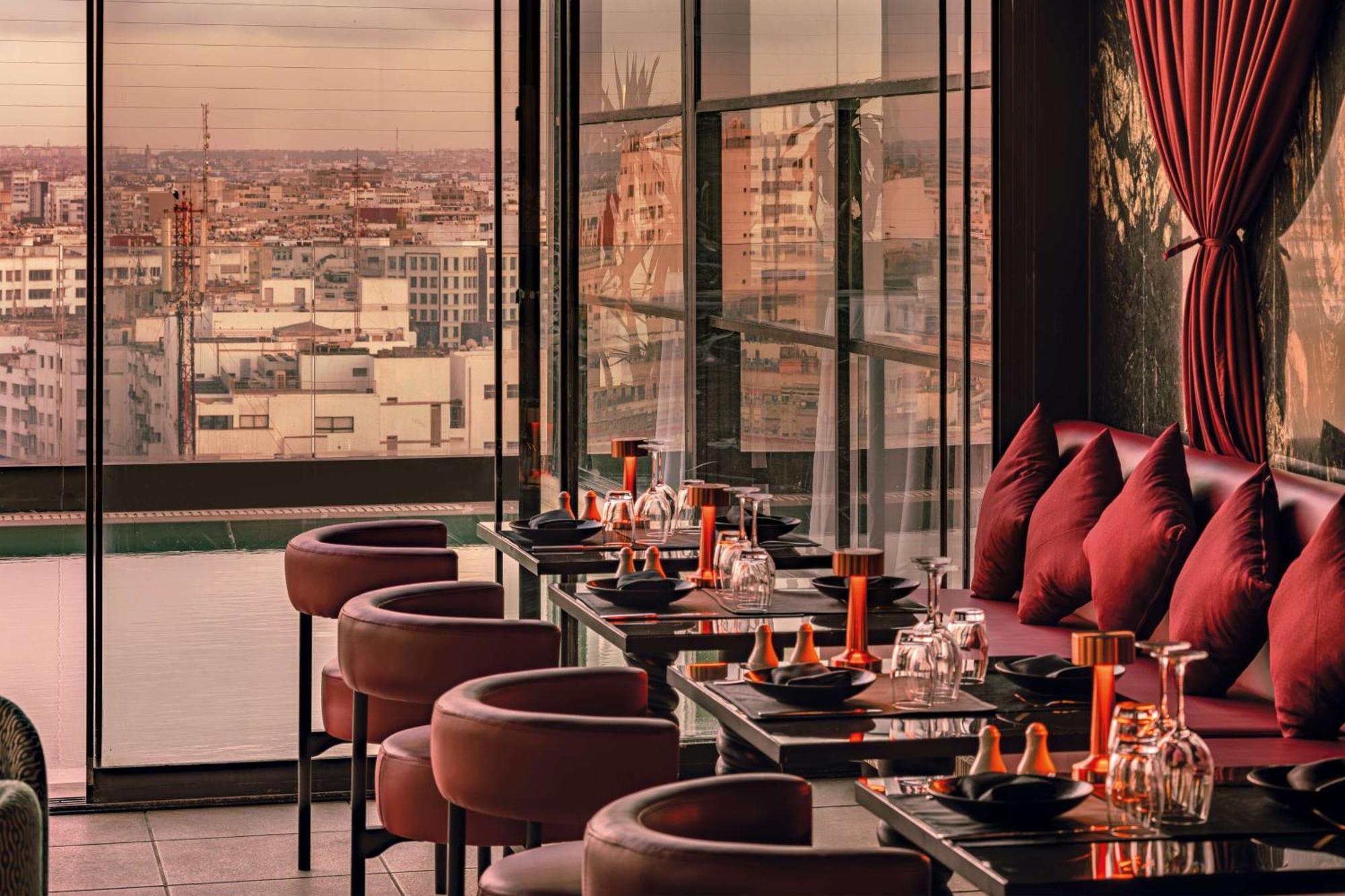 Radisson Blu Hotel Casablanca City Center Εξωτερικό φωτογραφία Skybar
