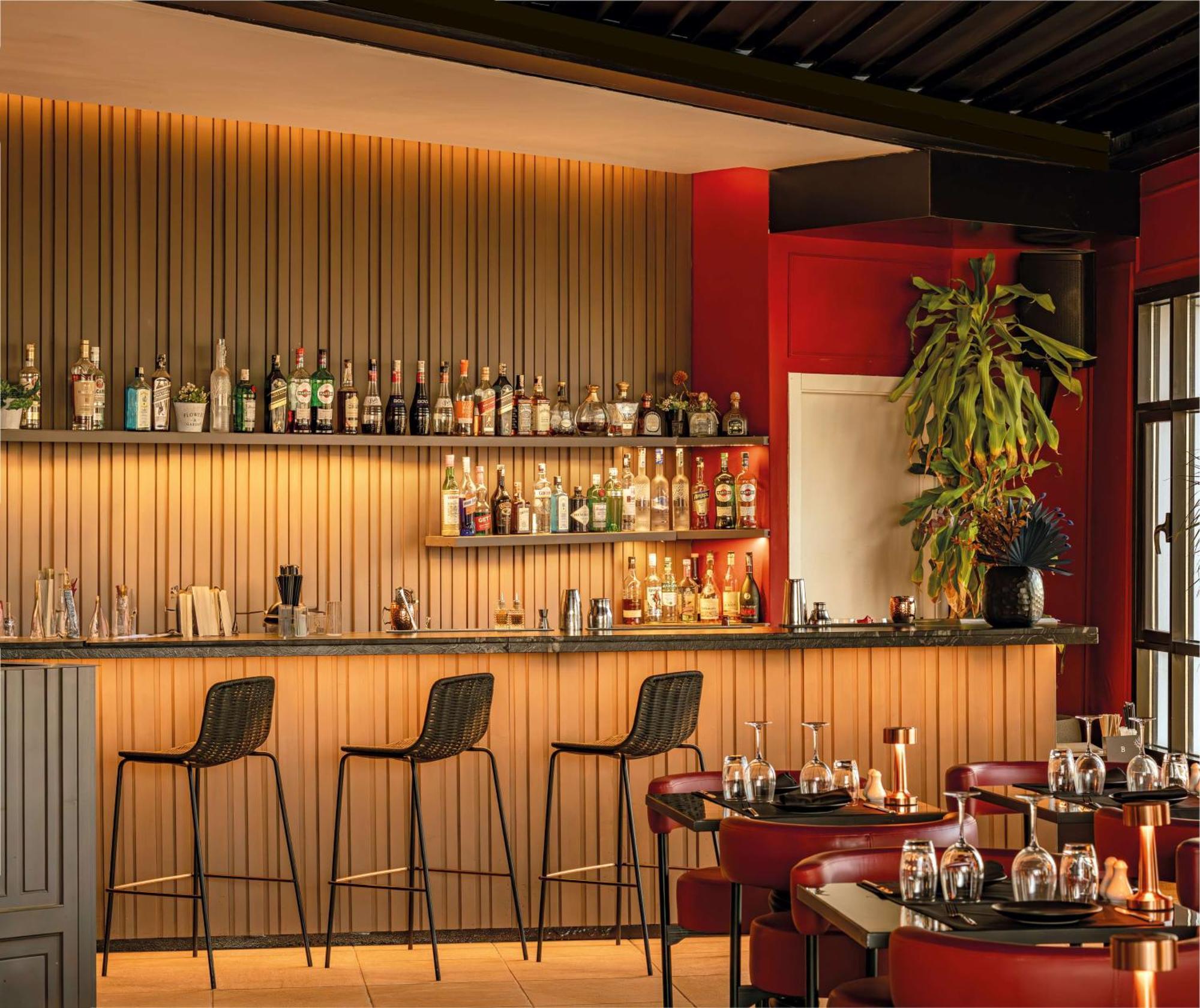 Radisson Blu Hotel Casablanca City Center Εξωτερικό φωτογραφία The bar at the restaurant